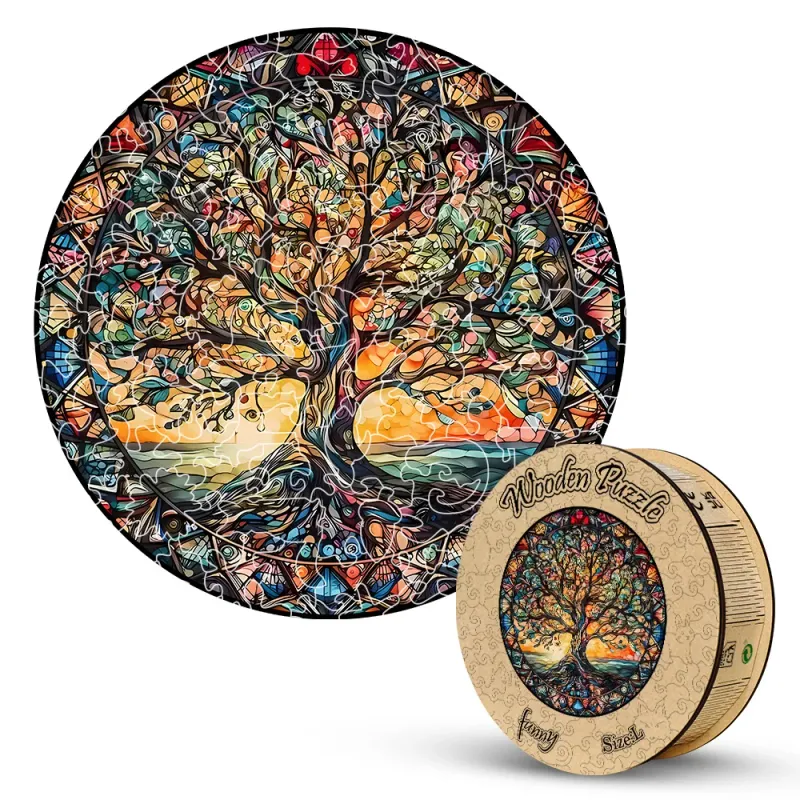 Tree of Life 3D Wooden Animal Puzzle 1