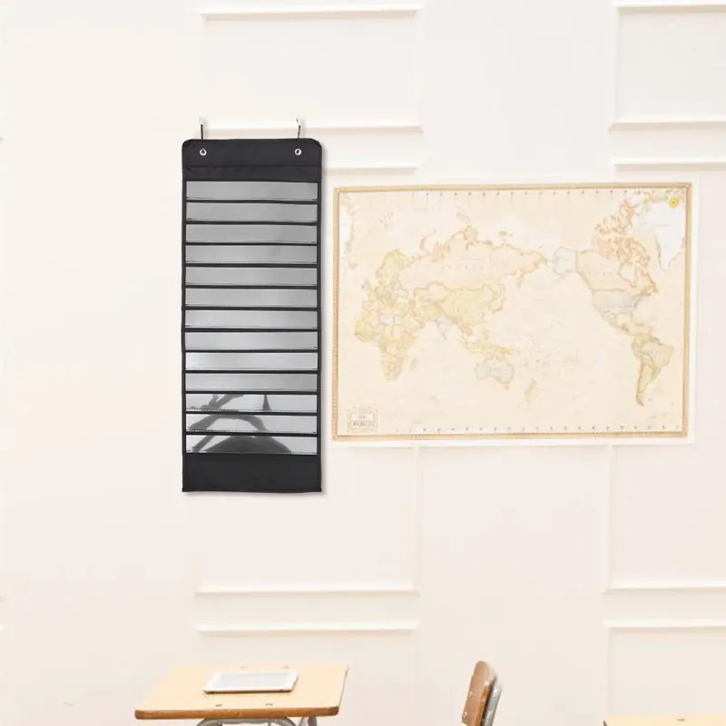 Decorative Schedule Pocket Chart Organizer 6