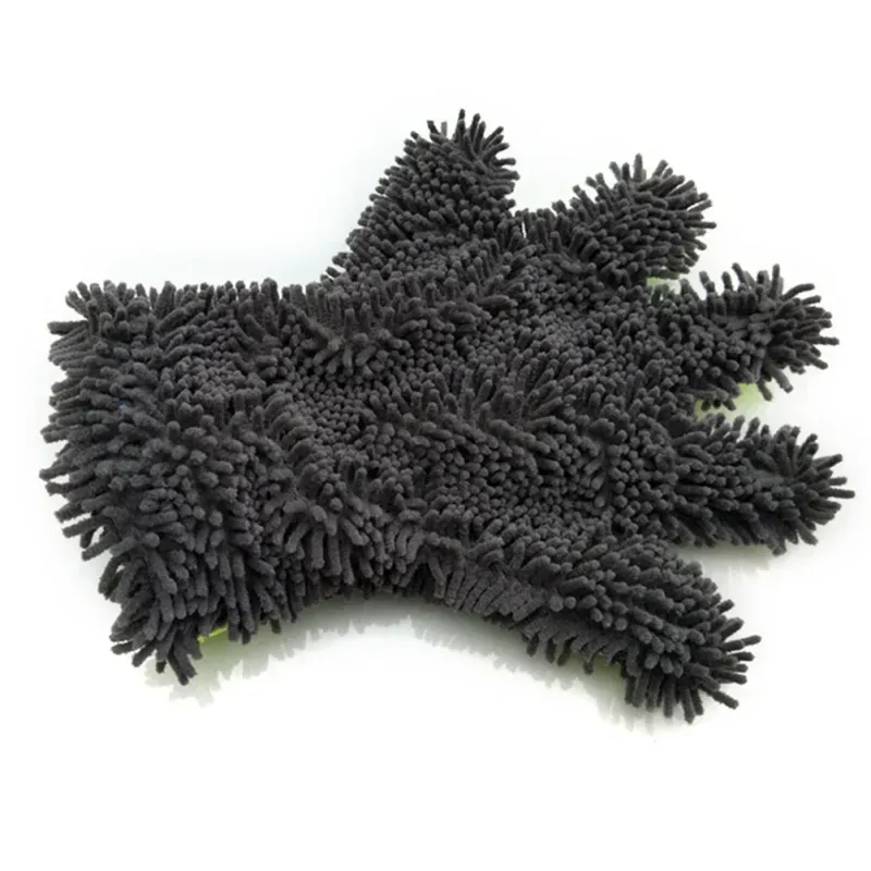 Premium Chenille Microfiber Car Wash Mitt 6
