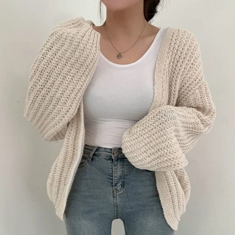 Harajuku Lantern Sleeve Cardigan 4