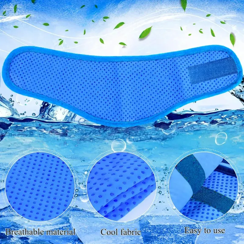 Adjustable Dog Cooling Bandana 2