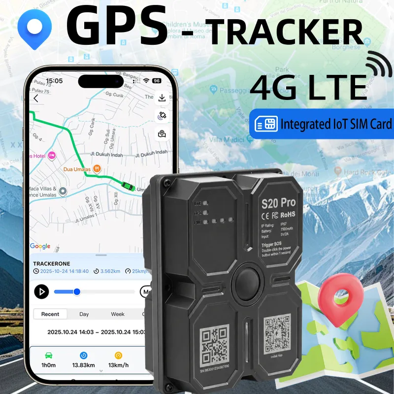 4G GPS Car Tracker Magnetic 7500mAh 1