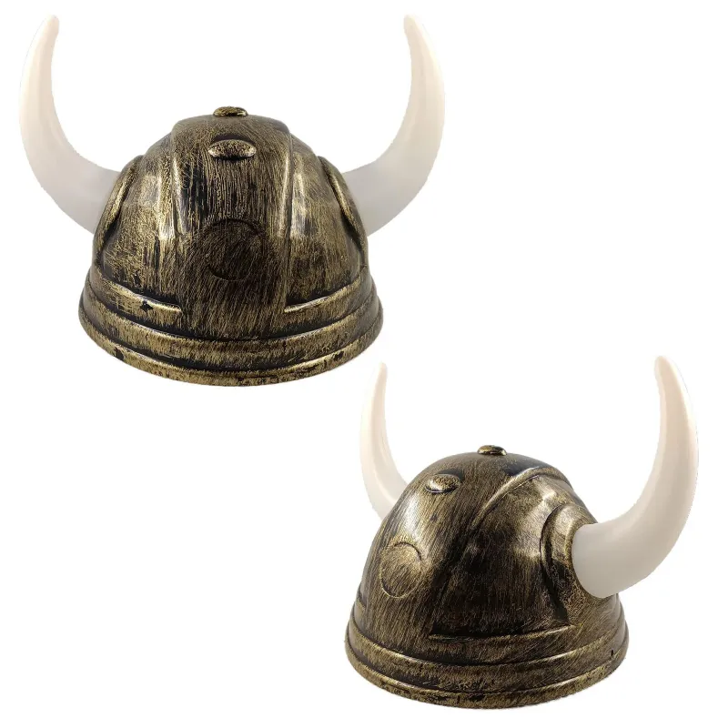Viking Horn Helmet Knight Costume Hat 1