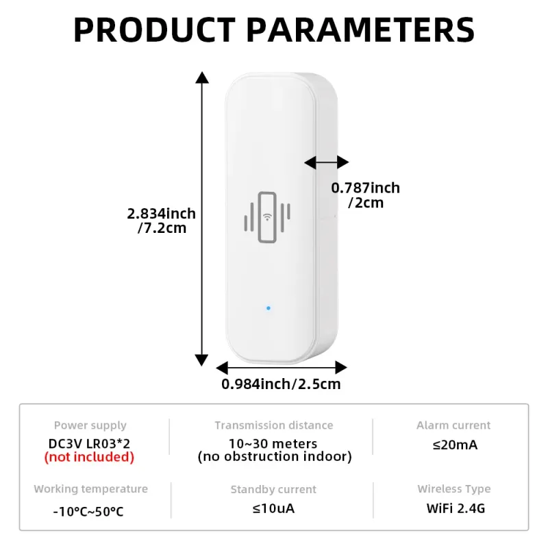 Tuya Smart Vibration Sensor 6