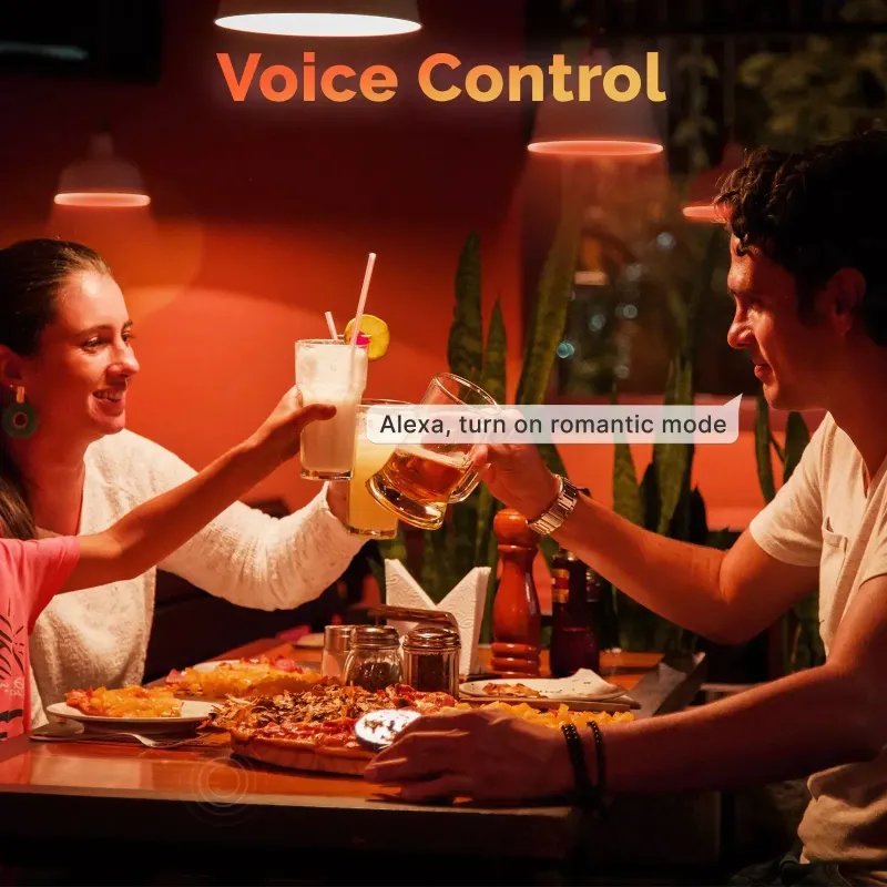 MOES Smart ST64 Edison LED Bulbs 4