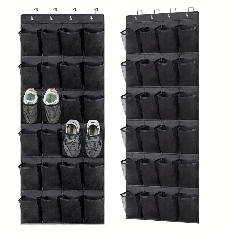 24 Grid Wall-mounted Shoe Organizer 1