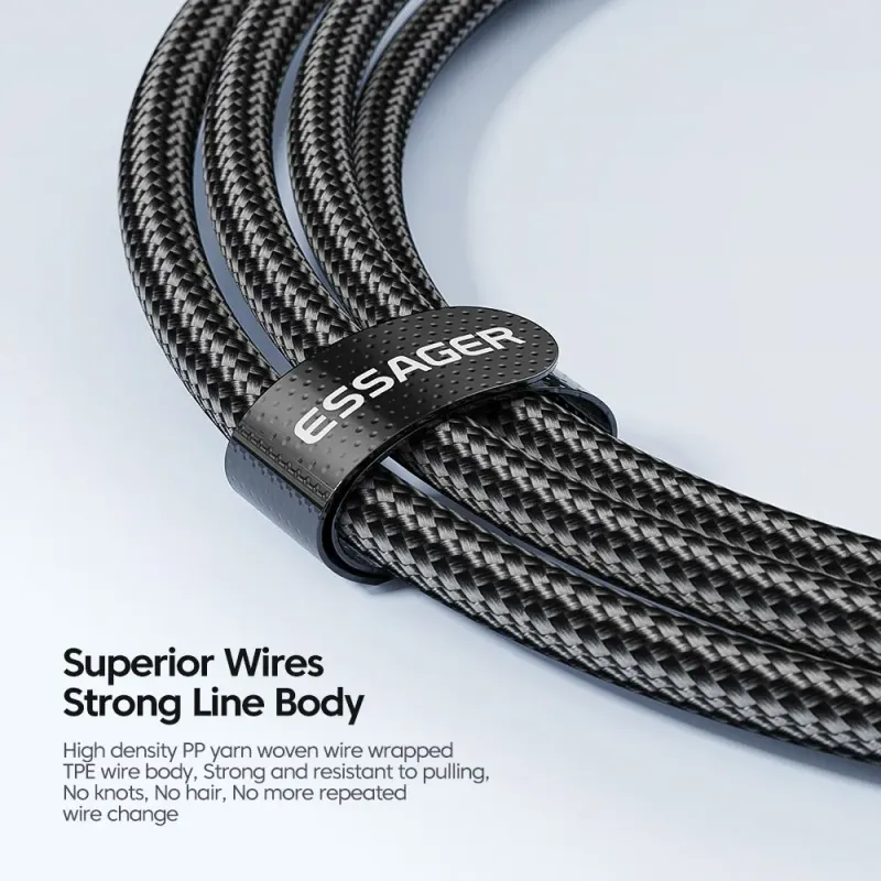 Essager 100W USB-C to USB-C PD Cable 4