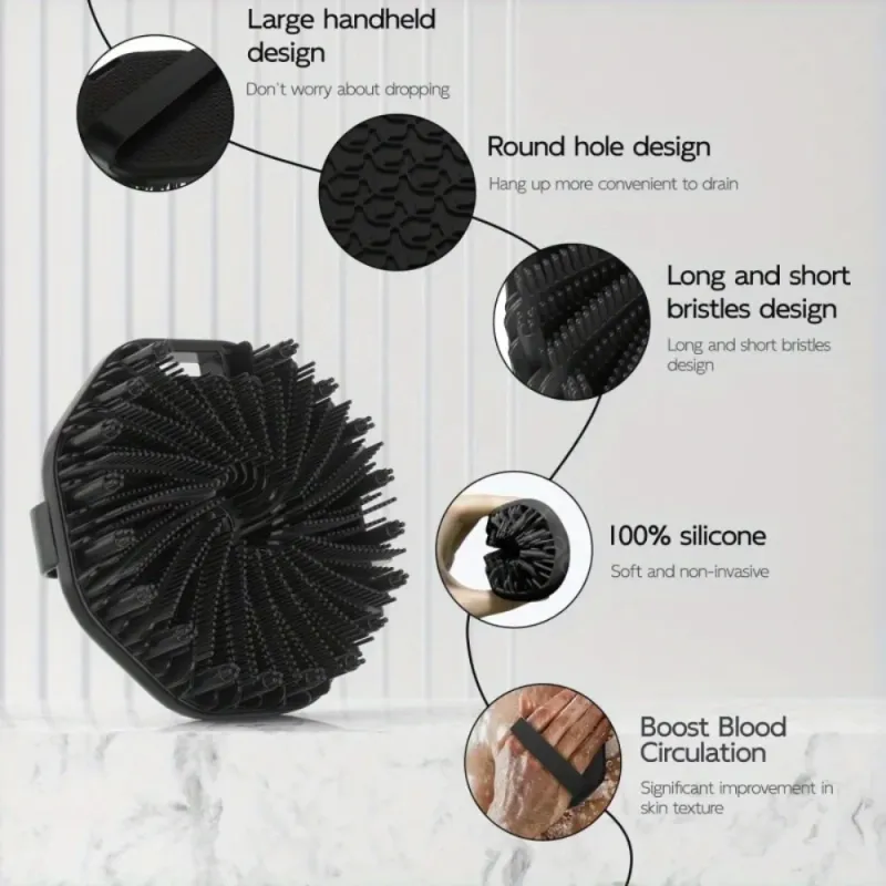Silicone Exfoliating Bath Brush 5