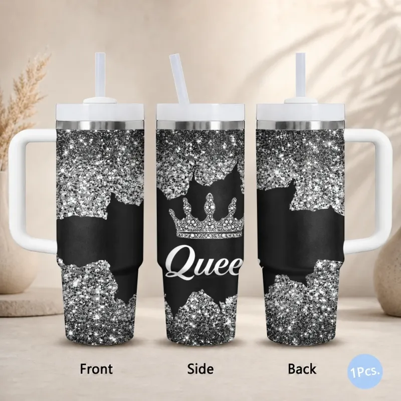 Queen Crown Vacuum Flask 40oz 6