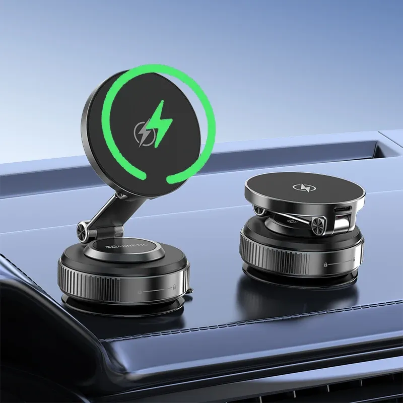 Magnetic Wireless Car Charger Holder for iPhone 1