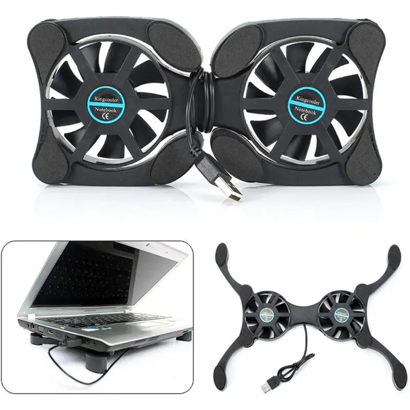 Foldable USB Laptop Cooling Fan Stand 6