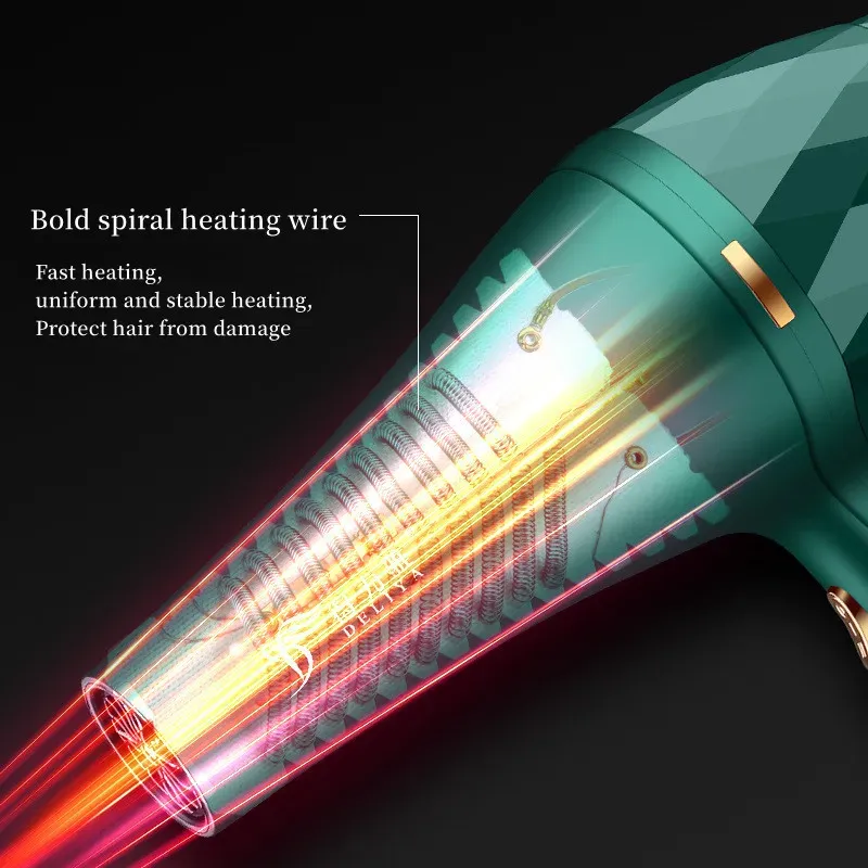 High Wind Power Salon Hair Dryer Hood 5