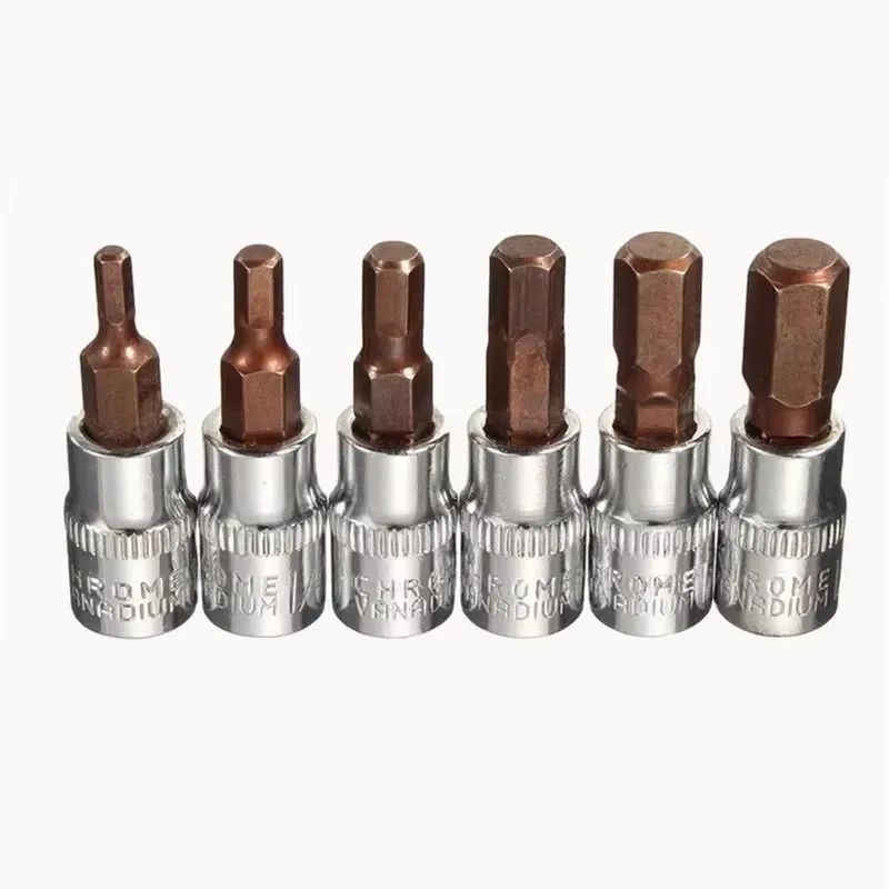 6Pcs Hex Screwdriver Bit Socket Set 4