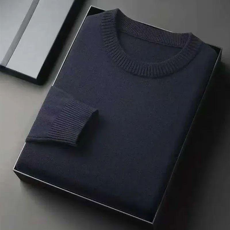 Men's Classic Crewneck Knit Sweater 5
