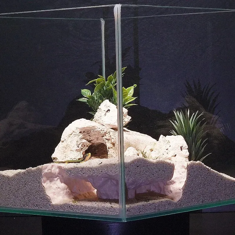 3D Printed Aquarium Tunnel & Cave Decor 4