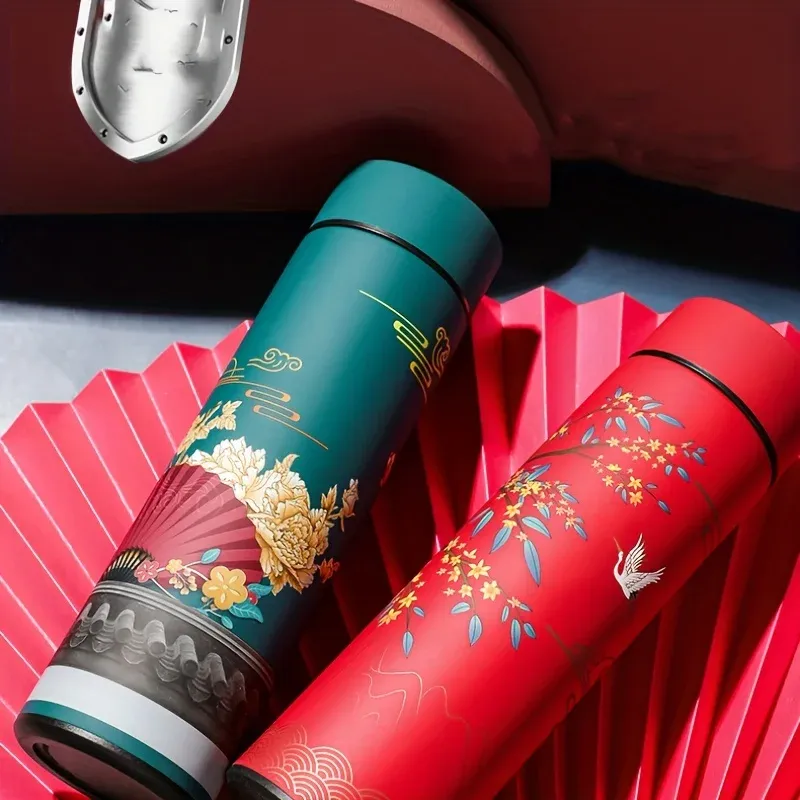Retro Smart Temperature Display Water Bottle 5