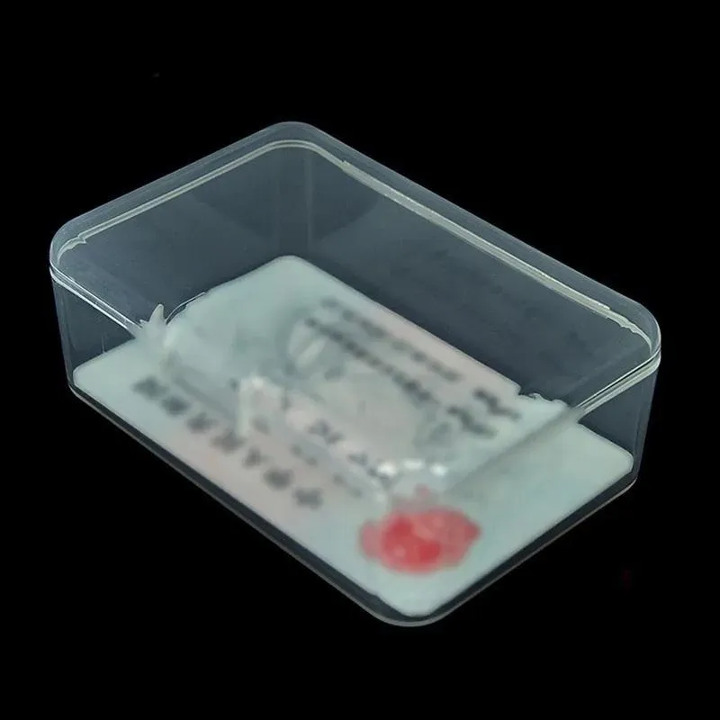 Clear Plastic Storage Box with Lid 3