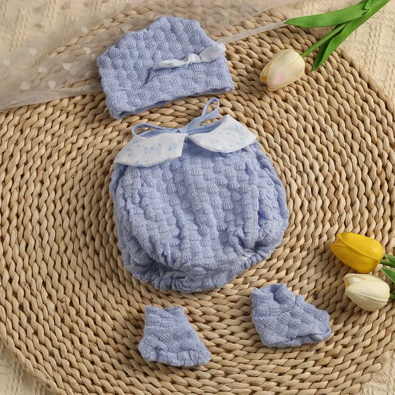 Cute Doll Jumpsuit Set for 16" Baby Dolls 3
