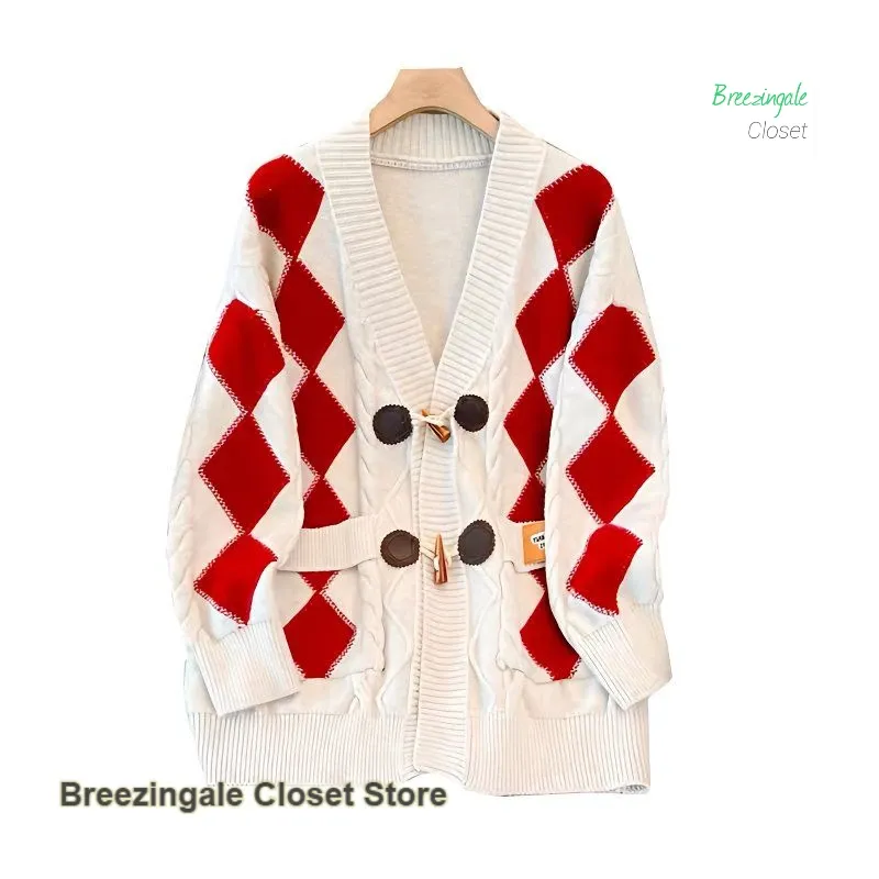 Korean Style Loose Knit Cardigan 4