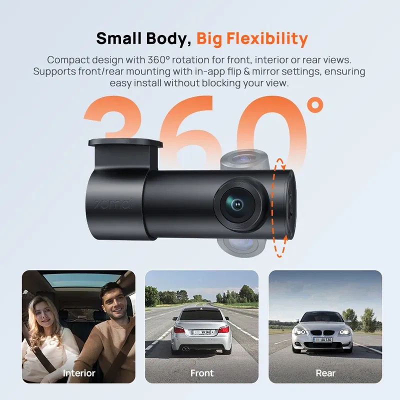 70mai M310 Plus 2K 1440P Dash Cam 2