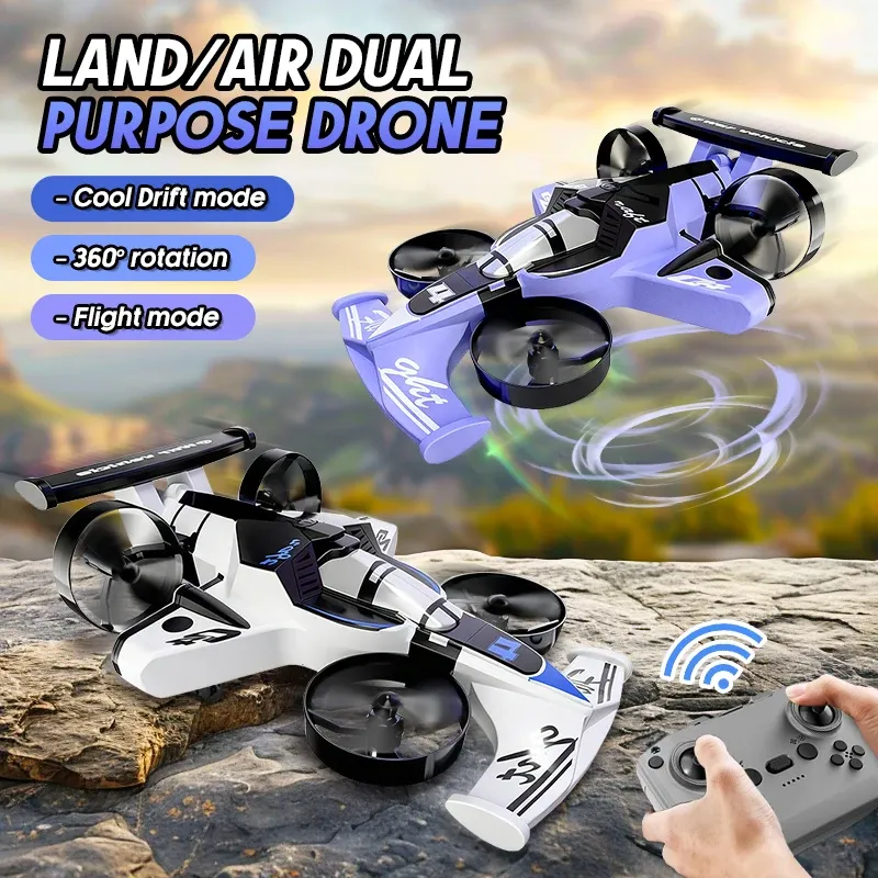 2-in-1 Mini Air-Ground Flying Car Drone 2