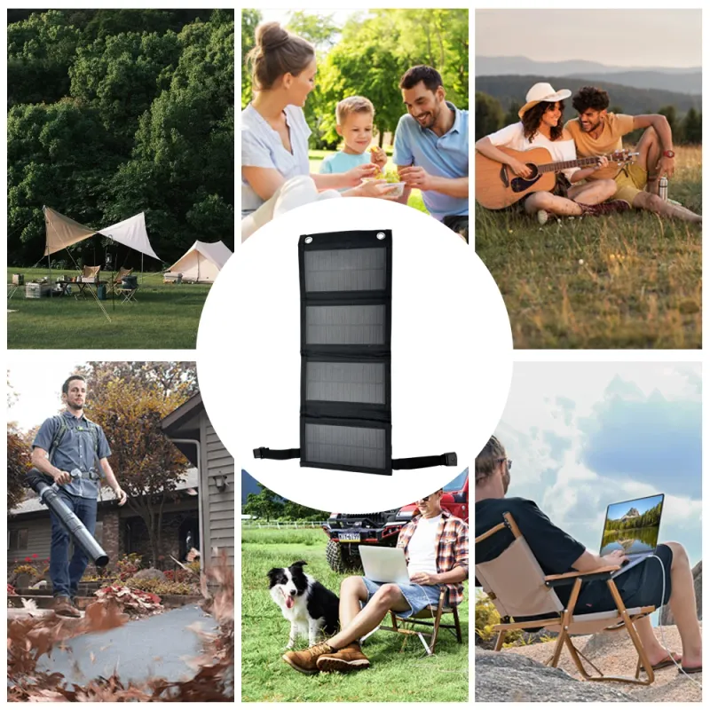 40W Foldable Solar Panel Charger 4