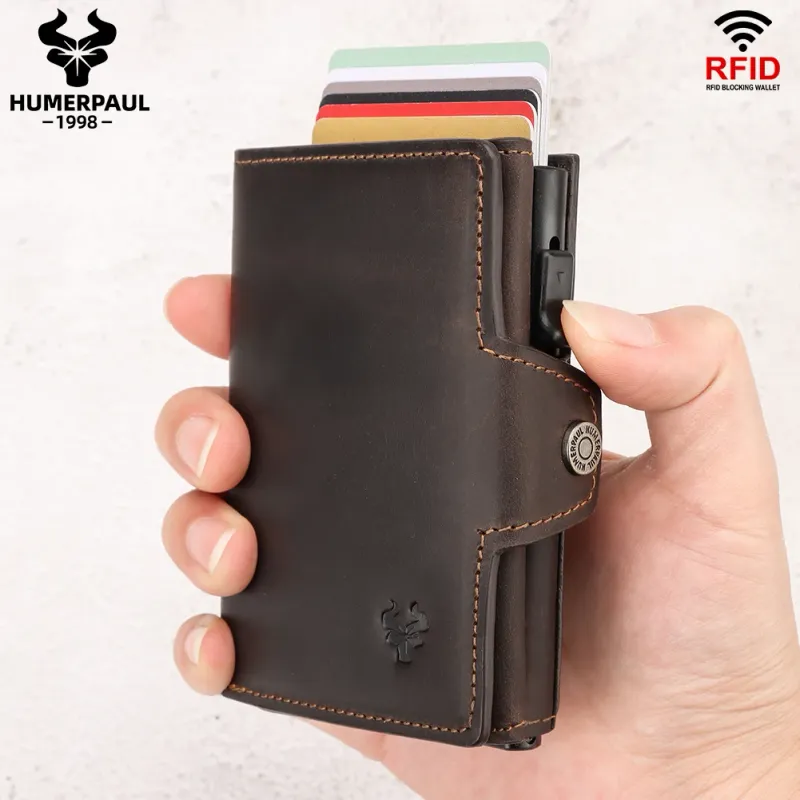 HUMERPAUL Slim Leather Card Holder 1