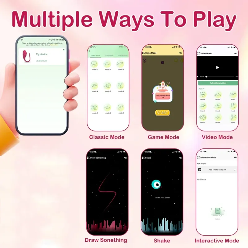 Wireless APP-Controlled Vibrating Egg 6
