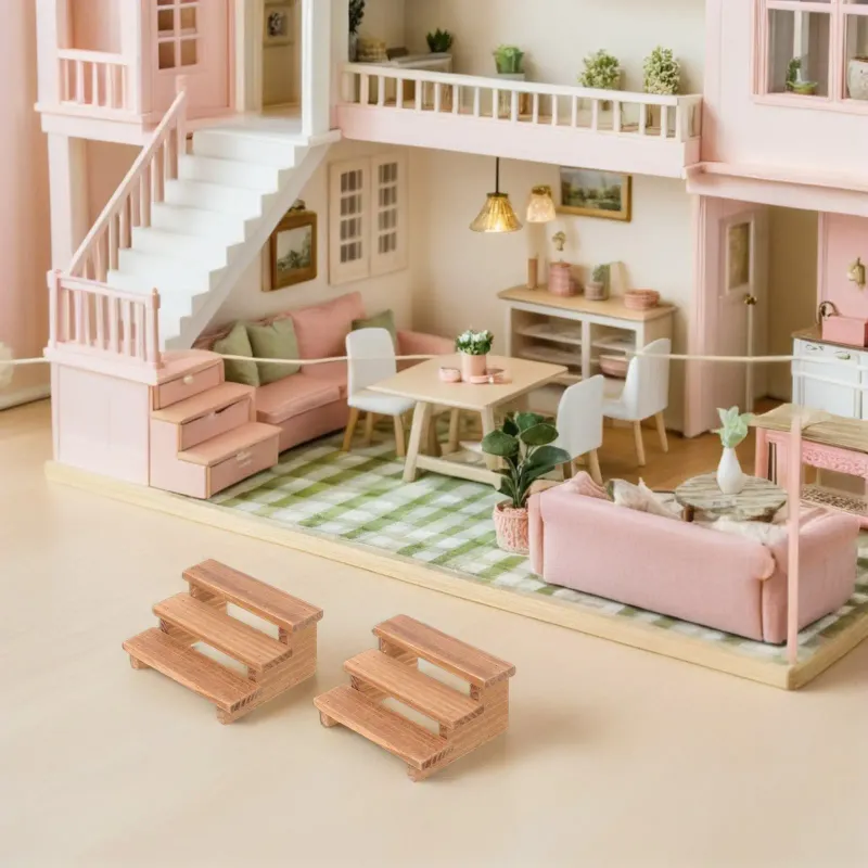Mini Wooden Flower Stand Set 1