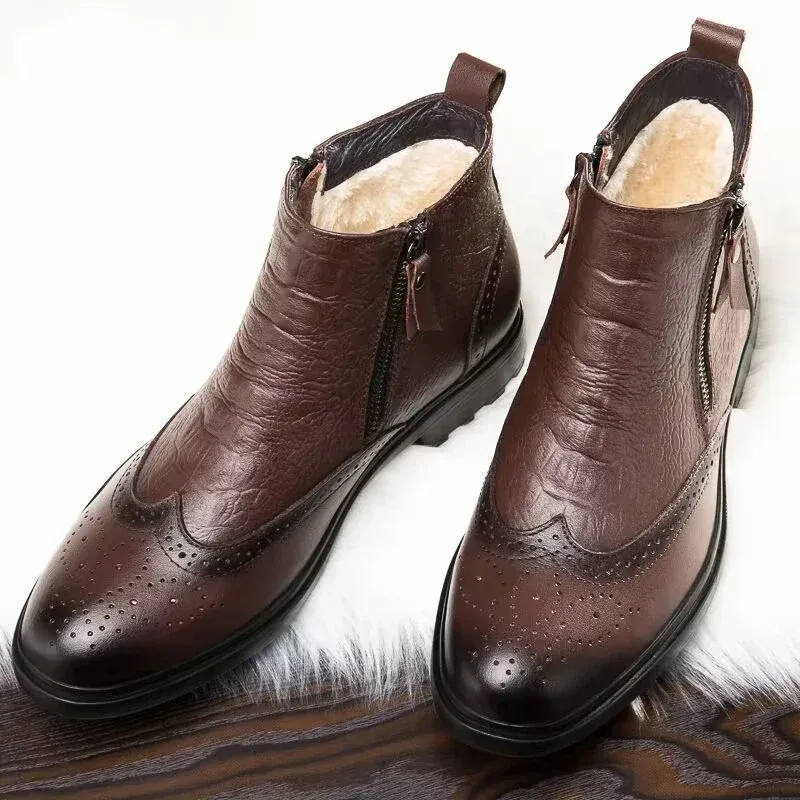 Premium Brogue Chelsea Boots for Men 6