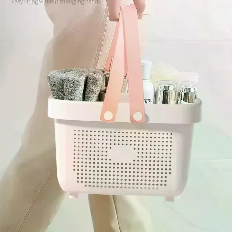Portable Plastic Storage Basket Shower Caddy 4