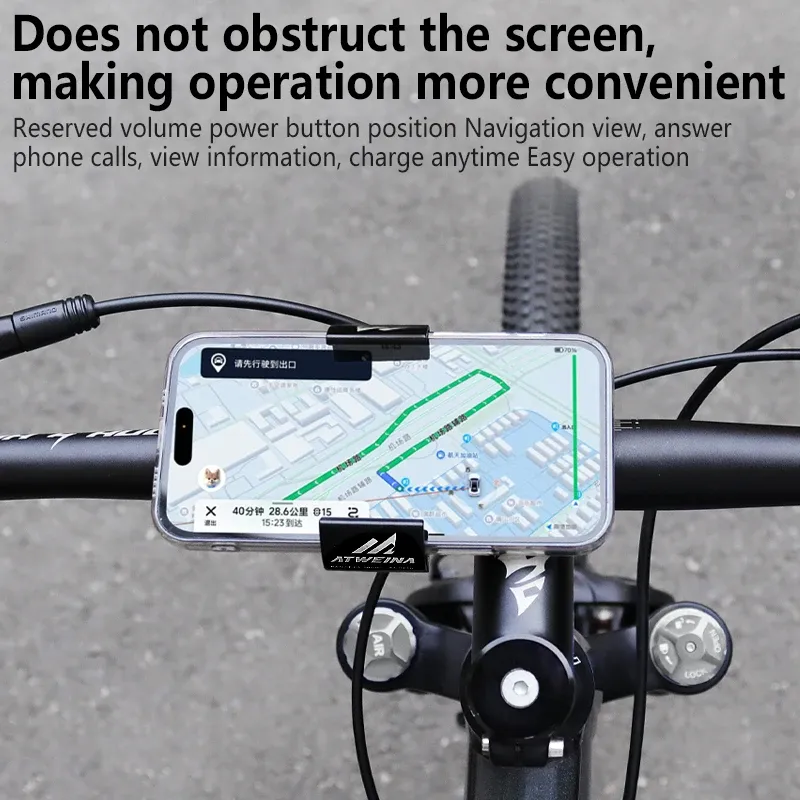 Aluminum Bike Phone Mount Holder 6