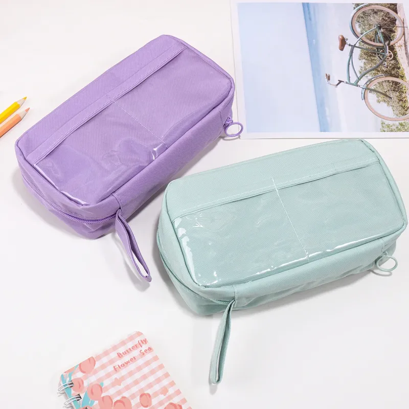 Transparent Large Pencil Case 6