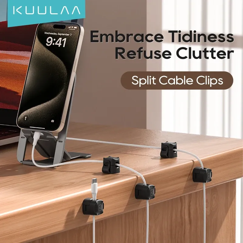KUULAA Adjustable Cable Clips 2