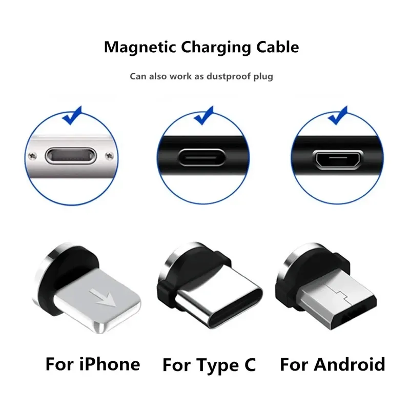 Universal Magnetic Plug Connector Set 4