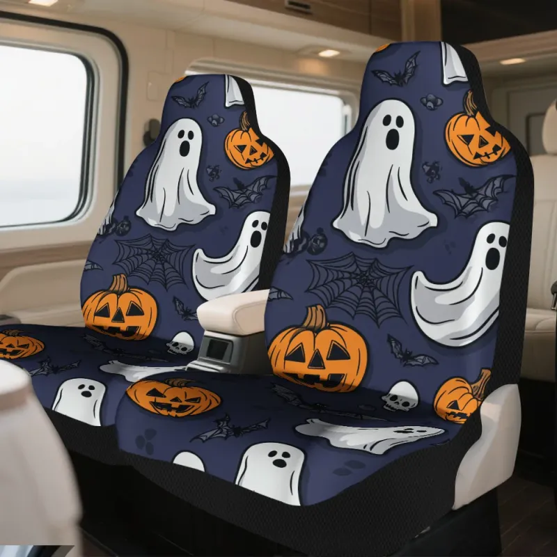 Чехлы на автокресло Halloween Ghost & Pumpkin (2 шт) 3