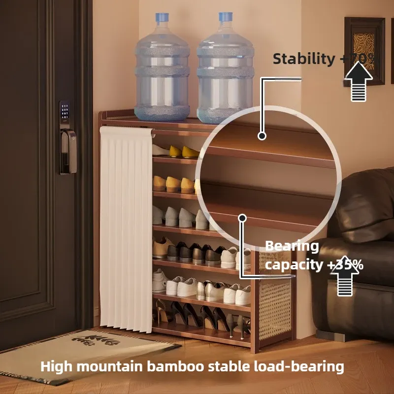Narrow 5-Tier Slim Shoe Cabinet 5