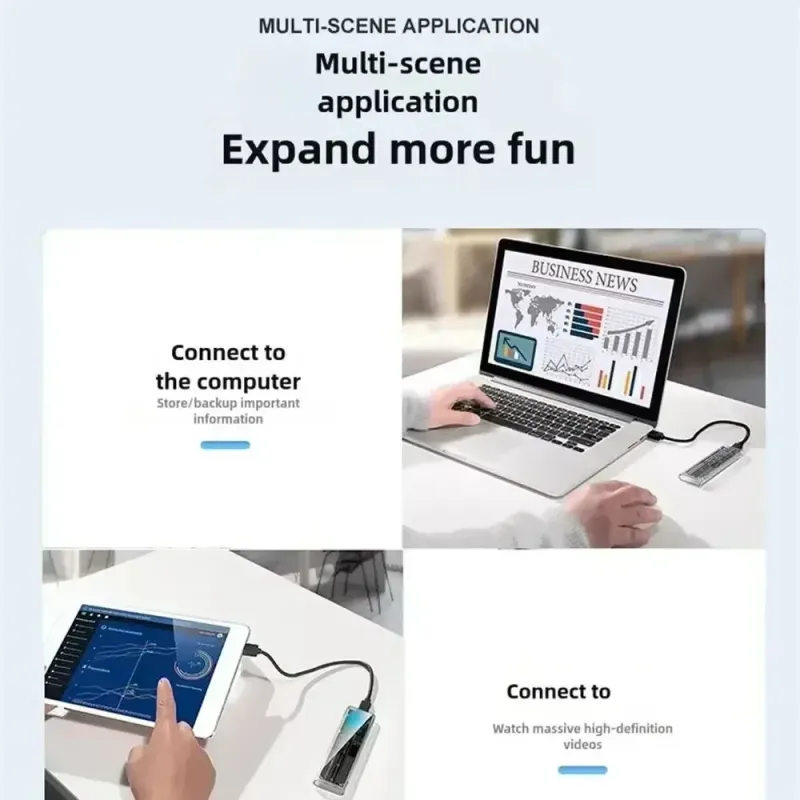 M.2 NVME PCIe SSD External Enclosure 6