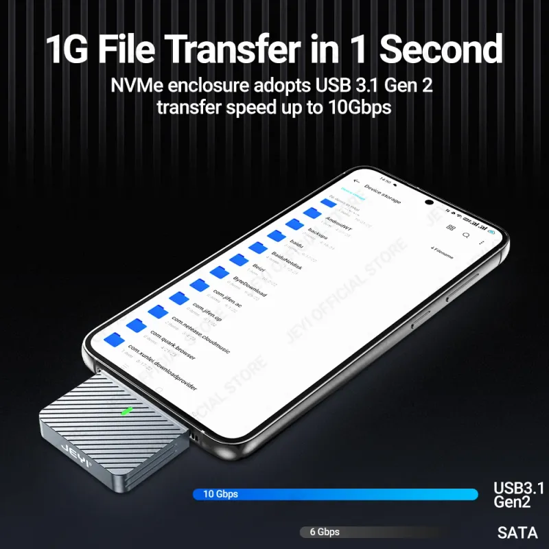 JEYI M.2 NVMe SSD Enclosure 2