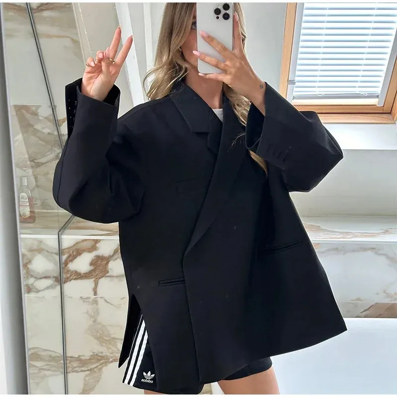 Oversize Asymmetrical Blazer 6