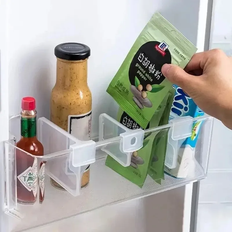 Fridge Door Divider Storage Rack 3