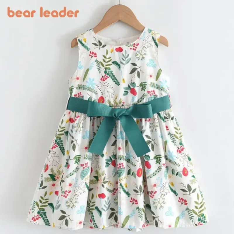 Floral Princess Girls Dress 3-7Y 2