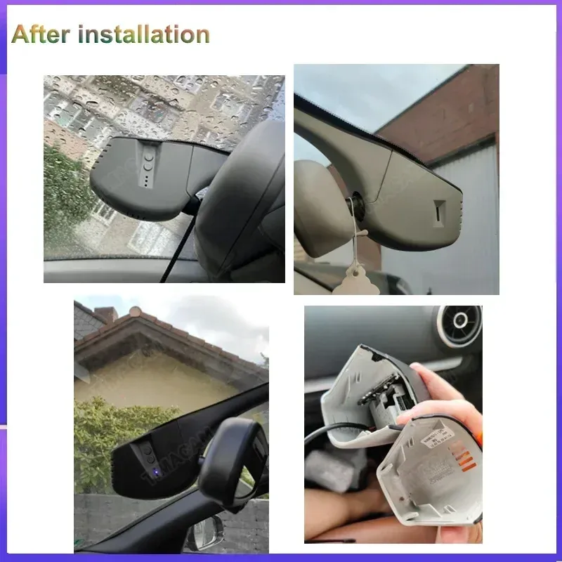 TIMACAM 1080P WiFi Dash Cam for Audi 4