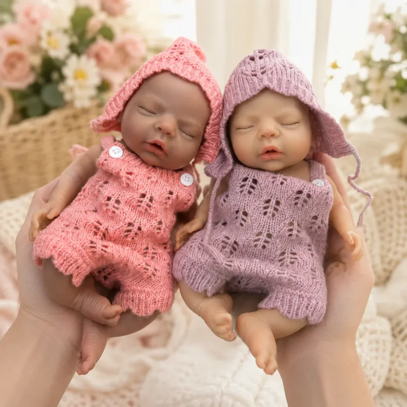 25cm Silicone Reborn Baby Girl Doll 1
