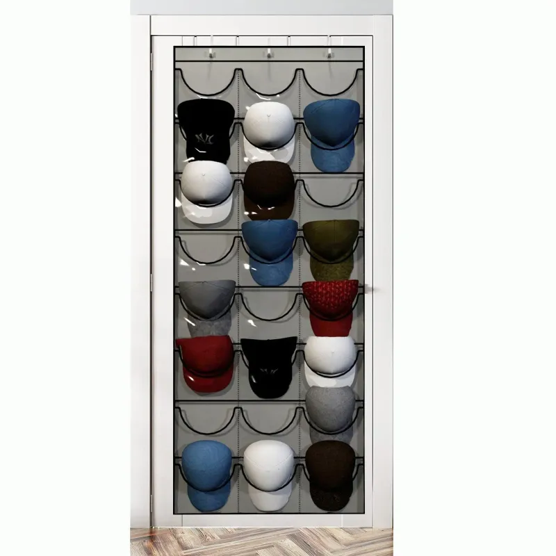 24 Grid Hanging Shoe Organizer 2