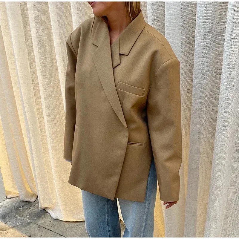 Oversize Asymmetrical Blazer 2