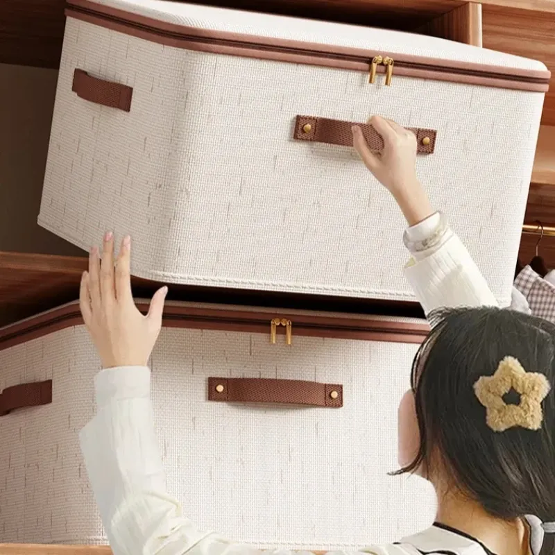 Складные тканевые ящики для хранения 2