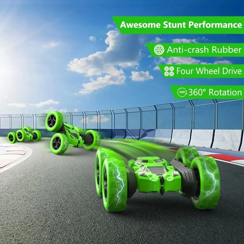 2.4G RC Stunt Car with 360° Flip 5