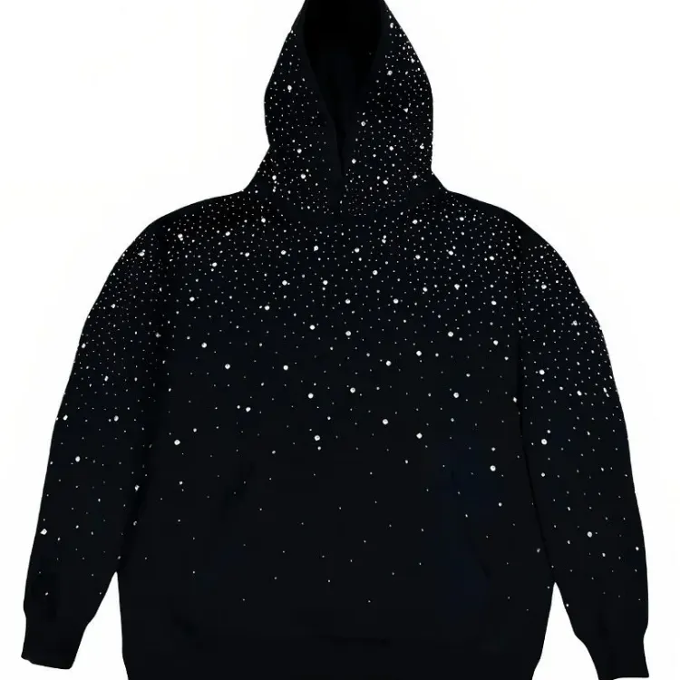 Sparkle Starry Rhinestone Hoodie 4