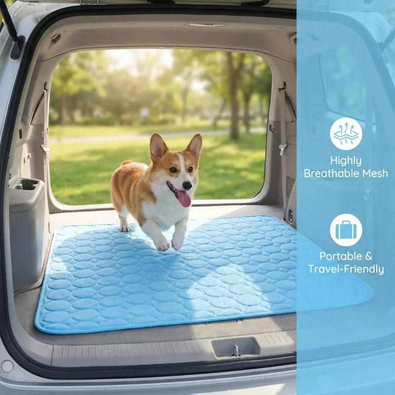 Ice Silk Dog Cooling Mat 4